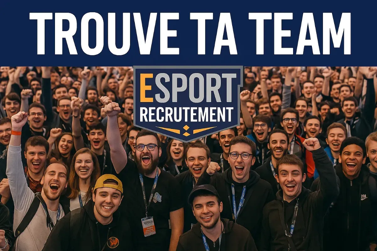 🚀 Esports Recrutement : L'Opportunité Unique pour Tous les Acteurs du Gaming